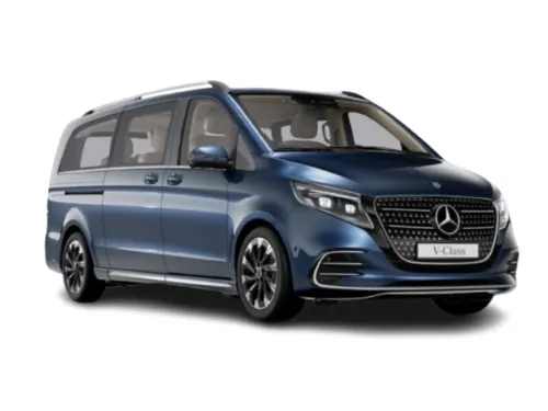 Sothalite Blue Metallic color of v class